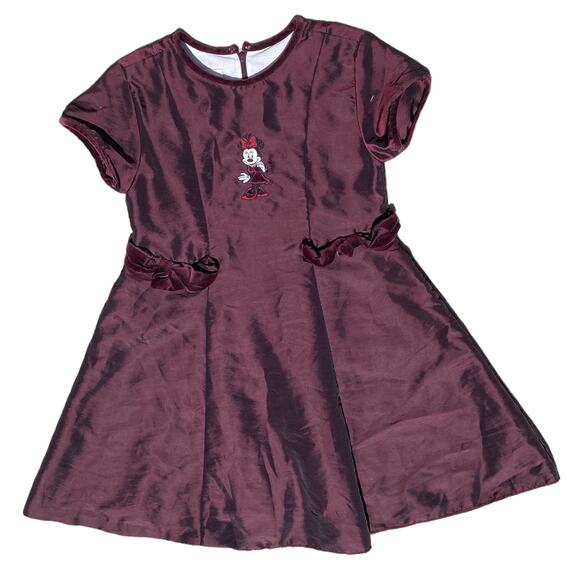 The Disney Store Minnie Mouse Elegant Gown Dress Kids Sz 10/12 - Picture 2 of 9